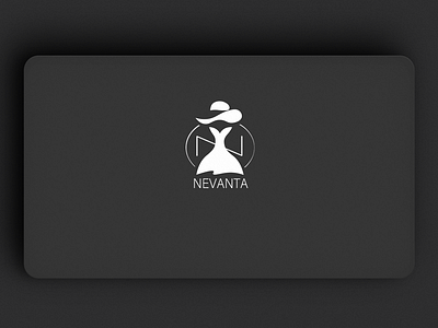 Logo Design design fashion brand illustrated logo nevanta
