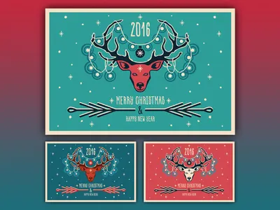 Christmas Cards/Backgrounds christmas christmas card christmas flyer flyer merry christmas new year new year eve santa winter xmas
