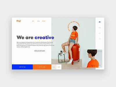 Agency homepage agency homepage ui uidesign webdesign