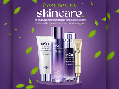 SKIN CARE POST DESIGN beauty brand design brand identity cosmetics design graphic design logo post design product design skincare skincare post design social media design