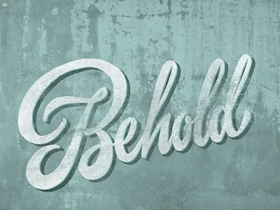 Behold craft design graphic design hand lettering lettering logo script typography