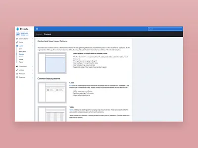 Layout Documentation component design system documentation layout product design style guide ui ux