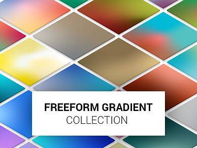 Freeform Gradient Collection 2019 adobe background bright clean collection collections color colorful creative market dark free form gradient freeform gradient gradient illustrator