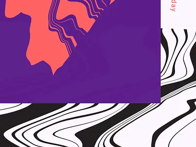 Day 107 👉 Alternative speech abstract geometic illustration layout poster type