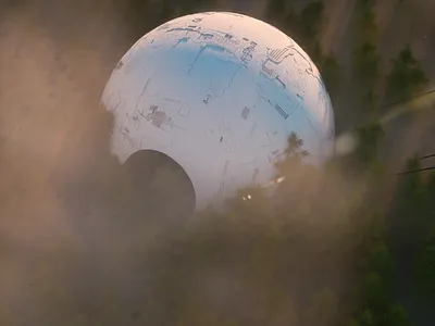 Drop Zone 3d art c4d nature octane