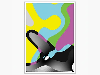 Oled bordeaux design freelance poster print