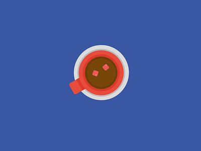 Hot chocolate birds eye view cafe design graphic design hot chocolate icon a week icon artwork icon collection icon design illustration marshmallow sketch ui design