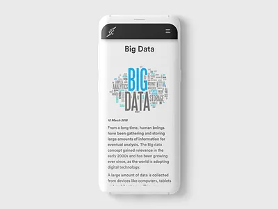 Another minimalistic blog post :p branding design flaticons mock up ui uidesign uitrends uiux ux webdesign website