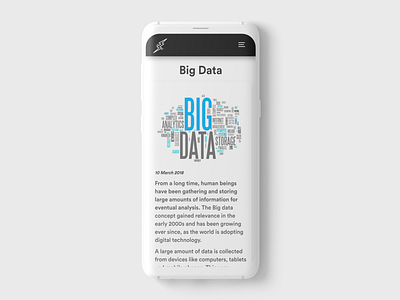 Another minimalistic blog post :p branding design flaticons mock up ui uidesign uitrends uiux ux webdesign website