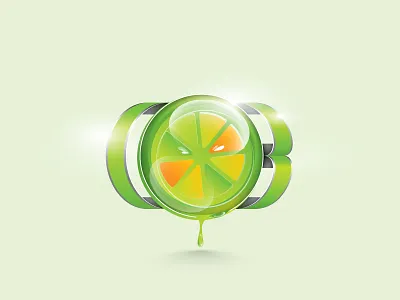 Citrus Burst Logo branding character citrus concept design fresh green icon illustration lettering logo mix music music art refresh tropical type typography vector