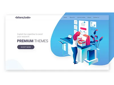 Biters Code design graphic design ui ux web web design