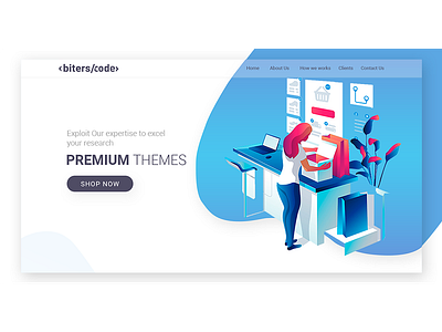 Biters Code design graphic design ui ux web web design