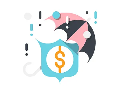 banking shield. design icon illustration vector