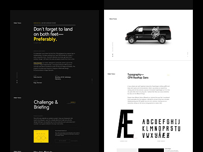 #004 - Gule Hal Case Study animation black branding branding design case study design guidelines identity lettering logo logotype typography ui ux webdesign