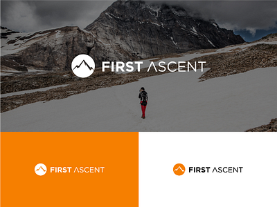 First Ascent logo design! brand branding creative designer icon identity logo logotype sign typography