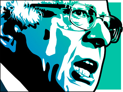 Bernie Sanders Illustration illustration