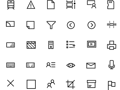 Windows 10 Iconpack bangalore crop endpoint icon eye icon graphic designer icon iconpack icons keyboard icon mail icon mic print icon train icon windows 10