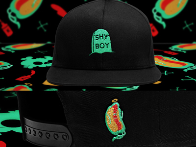 _Shyboy Snapback graphic design illustrator shyboy snapback
