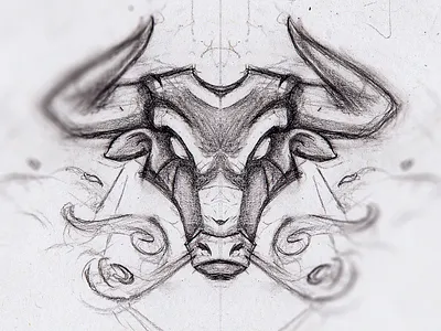 Bull illustration angry badge bull cow drawing espanol esport mascot gaming illustration mascot mascot logo pinata sketch smoke spain sportslogo streamer taurus twitch vector