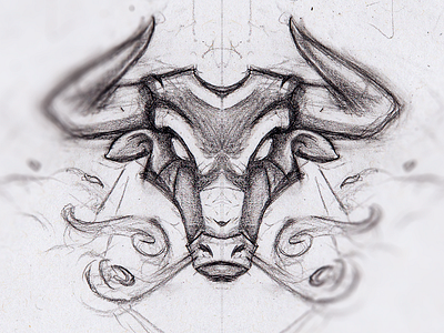 Bull illustration angry badge bull cow drawing espanol esport mascot gaming illustration mascot mascot logo pinata sketch smoke spain sportslogo streamer taurus twitch vector