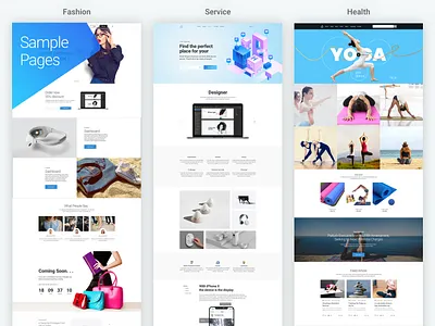 Ataman Website UI Kits design ui web