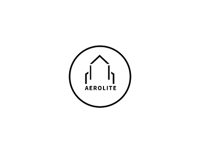 Aerolite - Rocketship Logo branding clean dailylogochallange design dribbble illustration illustrator logo logochallenge logoideas type