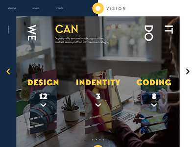 O vision design ui