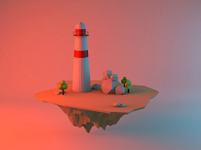 Lowpoly c4d