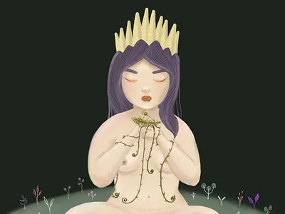 Jealousy Is art contemporary illustration digital illustration woman