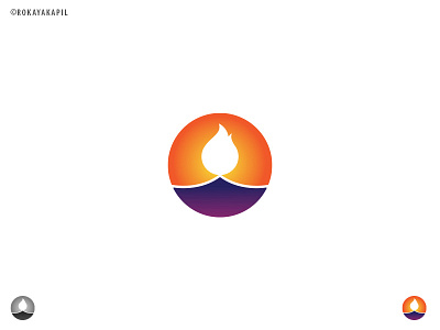 LOGO branding circle logo concept deep design diya idea light logo logo design logo designer logo designer in nepal nepal nepali process