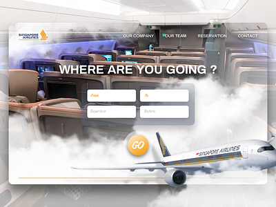 SINGAPORE AIRLINES berlin designer designer marseille dubai france graphicdesign graphicdesigner graphiste heroheader interfacedesign london newyork paris sanfrancisco sketch startup ui uidesigner ux uxdesigner