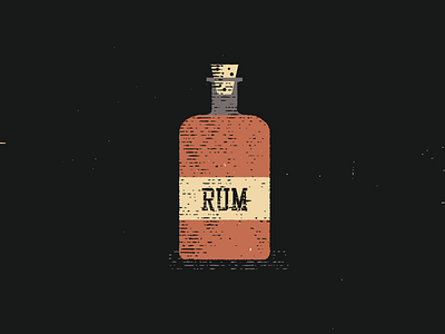 Rum artist design digitalart digitaldesign graphicdesign illustration illustrator retro rum vector vectorart