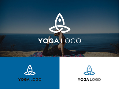 Yoga logo design! brand branding creative designer icon identity logo logotype sign typography