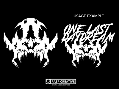 Skull Logo art branding dark design icon illustration logo vector