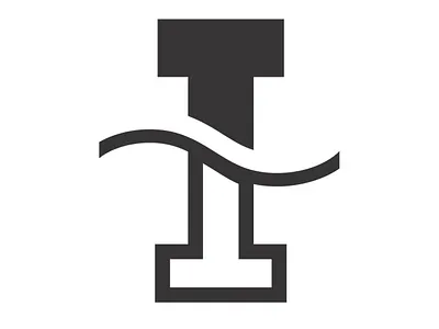 Iceberg Logo ice iceberg lettering logo logotype networks water