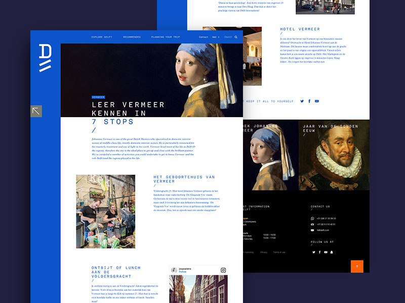 Example of Delft Tourism