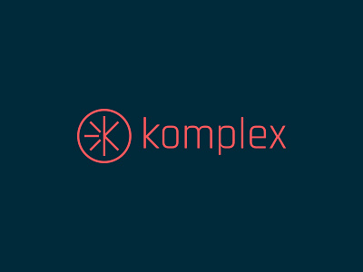 Work In Progress - komplex Logo Design brand branding design icon identity illustration initial k lettering lettermark logo logotype mark minimalist monogram type typography wordmark