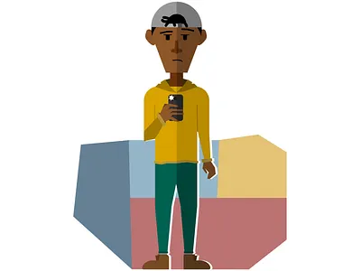 Selfie ai caricature design graphite illustration selfie vector