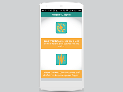 Zappen App android app augmented reality branding design icon image recognition interaction design ios app prototypes react native swift ui ux wireframes
