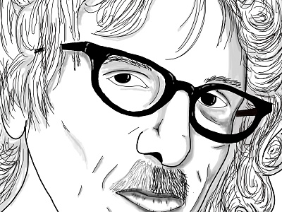 Charly charly digital illustration drawing garcia illustration lineart portrait
