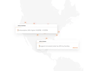 Connected Kegerator Locations beer connected design geolocation internet of things iot