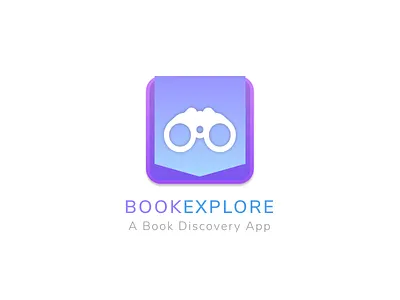 Book Explore App Icon app icon book dailyui design discovery explore