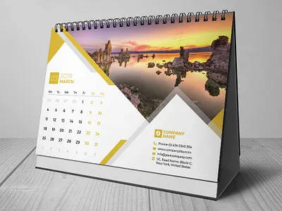 Desk Calendar 2019 bab calendar calendar 2019 calendar mockup calender creative calendar date day desk desk calendar horizontal calendar light mockup monday multiple purpose new year office stationery vertical calendar wall calendar