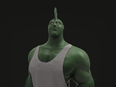 Savage D. 3d 3d sculpting character comics concept art keyshot savagedragon zbrush