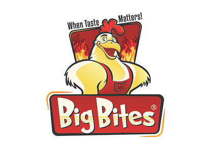 Big Bites design logo logodesign vector