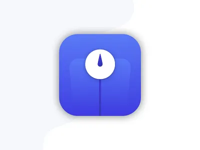 Daily Ui #005 App Icon app app icon dailyui dailyui 005 health app icon scale tracker weight