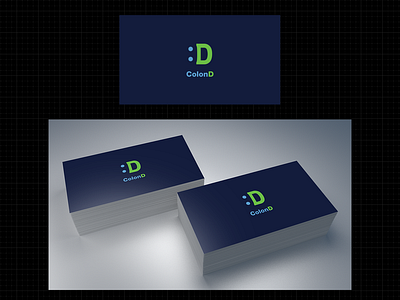 Logo : Colon D busines card business card business card design business cards businesscards logo logo design