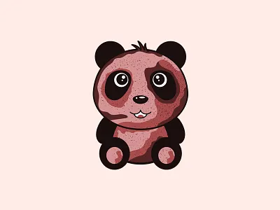 Panda T-shirt Print Design coloring colors design illustration panda print t shirt design t shirt illustration t shirt print tshirt design