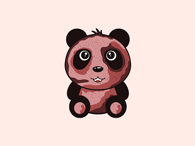 Panda T-shirt Print Design coloring colors design illustration panda print t shirt design t shirt illustration t shirt print tshirt design