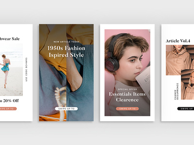 Harmony — Animated Instagram Story Templates animated template animation branding clean ecommerce fashion influencer instagram instagram stories instagram story instagram templates lifestyle marketing kit photoshop stories photoshop template promotion promotional social media social media kit story templates